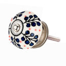 Mascot Hardware Dotted Tree 1-4/7 in. Blue Cabinet Knob (Pack of 10)