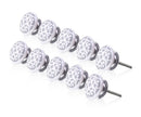 Mascot Hardware Swirl Design 1-3/5 in. Flat Drawer Cabinet Knob (Pack of 10)