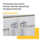 Mascot Hardware Water Lily 1-4/7 in. Round Cabinet Knob (Pack of 10)