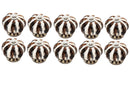 Mascot Hardware Melon Design 1-7/9 in. Cream & Brown Cabinet Knob (Pack of 10)