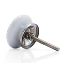 Mascot Hardware Milkweed 1-3/5 in. Grey Design Cabinet Knob (Pack of 10)