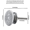 Mascot Hardware Geometric Star 1-4/7 in. Grey Cabinet Knob (Pack of 10)
