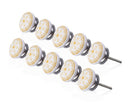 Mascot Hardware Camellia 1-4/7 in. Yellow Flower Cabinet Knob (Pack of 10)