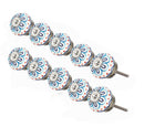 Mascot Hardware Enigma Flower 1-4/7 in. Round Cabinet Knob (Pack of 10)