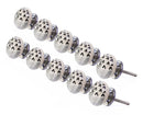 Mascot Hardware Scarlet 1-3/5 in. Grey Pattern Cabinet Knob (Pack of 10)