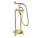 Solid Brass Freestanding Tub Filler Bathtub Faucet