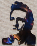 Johnny Cash Metal Art Sculpture