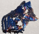 Wolf within Wolf Metal Wall Art (