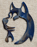 Husky Metal Art