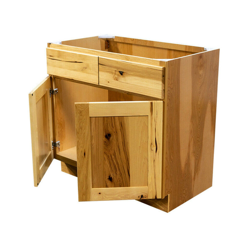 30 Inch Hickory Shaker Single Sink Bathroom Vanity