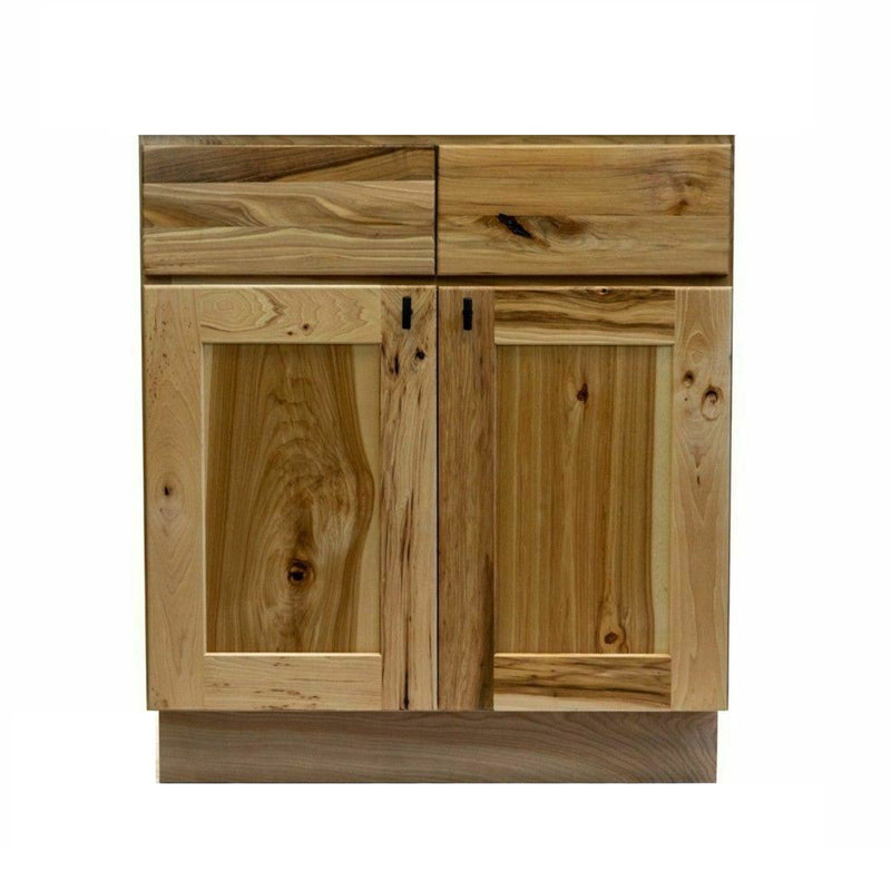 30 Inch Hickory Shaker Single Sink Bathroom Vanity