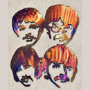 The Beatles Square Metal Art