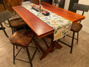 FREE SHIPPING -- Scooped Seat Bar Stools With Backs, Counter Height Stools, Brew Haus Industrial Bar Stools, Reclaimed Wood Bar Stools