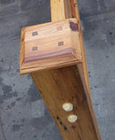 Free Shipping, Heart Pine Bed Frame, Barn Wood Bed Frame, Reclaimed Bed, Antique Barnwood Bed, Solid Wood Bed, Bedroom Furniture, Farmhouse