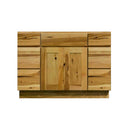 60 Inch Bathroom Vanity With Single Sink, Hickory Vanity, Rustic Wood Cabinet, Vanity With Drawers, Solid Wood Bathroom Furniture, Farmhouse