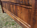 Shenandoah Sunset Handmade Solid Reclaimed Wood King Bed Frame, Queen Bed Frame, Custom Reclaimed Wood Bed Frame