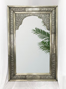 Large Arched Mirror - Silver Mirrors