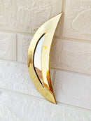 Handmade Set of 12 Moroccan Mirrors - Gold Brass Decorative Wall Mirrors