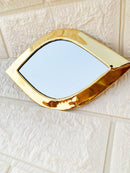 Handmade Set of 12 Moroccan Mirrors - Gold Brass Decorative Wall Mirrors