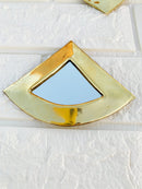 Set of 12 - 6 Small Brass Mirror - Small Decorative Wall Mirrors