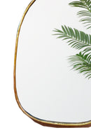 irregular Brass Mirror - Handmade Bathroom Wall Mirror