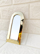 Handmade Set of 12 Moroccan Mirrors - Gold Brass Decorative Wall Mirrors