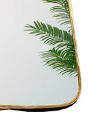 Brass Frame Mirror - Gold Handcrafted Brass Mirror
