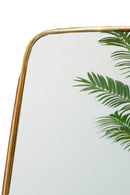 Brass Frame Mirror - Gold Handcrafted Brass Mirror