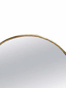 Arched Brass Mirror - Arch Unlacquered Brass Mirror