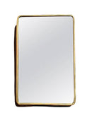 Brass Rectangle Mirror - Unlacquered Brass Mirror