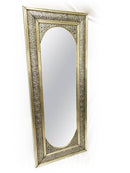 Moroccan Full Length Mirror - Silver Floor Mirror