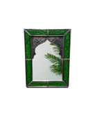 Moroccan Blue Frame Wall Mirror