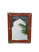 Moroccan Blue Frame Wall Mirror
