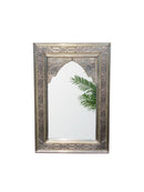 Moroccan Handmade Silver Wall Mirror