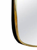Oblong Brass Mirror - Modern Aesthetic Mirror