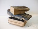 Whiskey barrel wood cutoffs- 32+ lb box