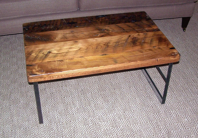 Industrial Coffee Table, Rustic Modern Coffee Table, Wood Coffee Table, Man Cave Deco, Solid Wood Table, Barn Wood Table, Farmhouse Table