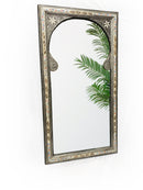Moroccan Full Length Mirror - Bone Inlay Floor Mirror