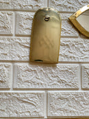 Small Decorative Mirrors - Small Unlacquered Brass Mirror