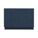 48 Inch Navy Blue Shaker Single Sink Bathroom Vanity with Drawers