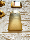 Set of 6 Wall Decorative Mirrors - Brass Small Wall Mirrors