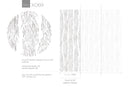 Abstract Wallpaper with a Sketched Grass Motif in Gray - X069