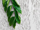 Abstract Wallpaper with a Sketched Grass Motif in Gray - X069