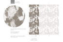 Abstract Wallpaper with a Painterly Effect in Taupe and White - X115