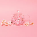 Painted Cherry Blossom Tea Pot