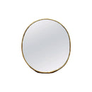 Brass Oval Wall Mirror - Handmade Antique Brass Circled Mirror