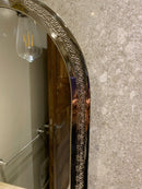 Moroccan Silver Arch Mirror