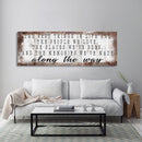 inspirational signs, the best things in life canvas sign, home decor sign, wood sign wall decor, motivational signs, the memories we've made