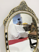 Vintage Moroccan Bone Mirror