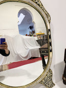 Vintage Moroccan Bone Mirror